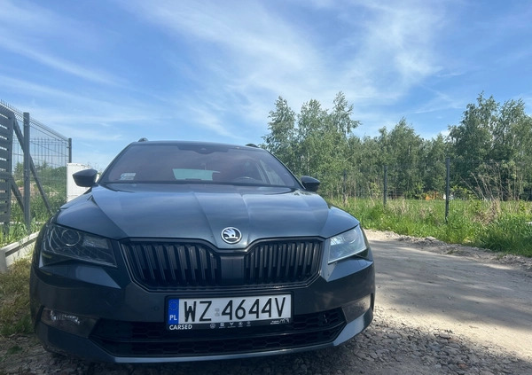 Skoda Superb cena 98400 przebieg: 143600, rok produkcji 2018 z Poznań małe 137